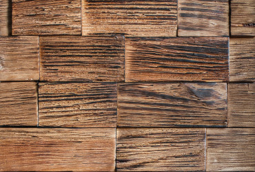 NW-01009 Burnt Cracked Wood Brown (8cmX...)